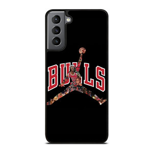 CHICAGO BULLS MICHAEL JORDAN JUMP Samsung Galaxy S21 Plus Case Cover