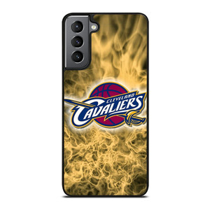 CLEVELAND CAVALIERS BASKETBALL NBA SMOKE Samsung Galaxy S21 Plus Case Cover