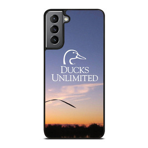 DUCKS UNLIMITED SUNSET LOGO Samsung Galaxy S21 Plus Case Cover