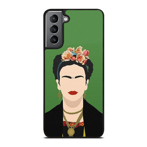 FRIDA KAHLO FLAT ILLUSTRATION Samsung Galaxy S21 Plus Case Cover