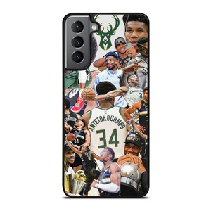 GIANNIS ANTETOKOUNMPO MILWAUKEE BUCKS COLLAGE Samsung Galaxy S21 Plus Case Cover