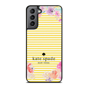 KATE SPADE NEW YORK FLORAL STRIPE Samsung Galaxy S21 Plus Case Cover