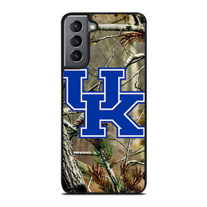 KENTUCKY WILDCATS UNIVERSITY CAMO LOGO Samsung Galaxy S21 Plus Case Cover
