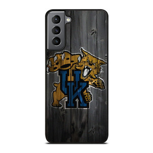 KENTUCKY WILDCATS UNIVERSITY WOOD LOGO Samsung Galaxy S21 Plus Case Cover
