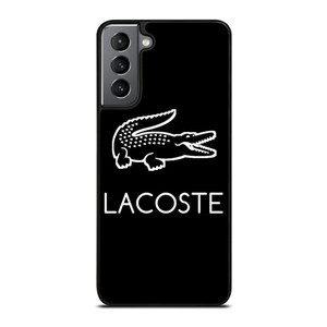 LACOSTE BLACK LINE ART LOGO Samsung Galaxy S21 Plus Case Cover LACOSTE BLACK LINE ART LOGO Samsung Galaxy S21 Plus Case Cover