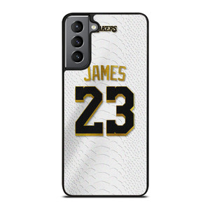 LEBRON JAMES LA LAKERS WHITE KIT Samsung Galaxy S21 Plus Case Cover LEBRON JAMES LA LAKERS WHITE KIT Samsung Galaxy S21 Plus Case Cover