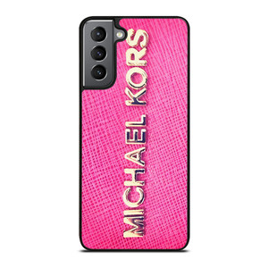 MICHAEL KORS PINK LEATHER Samsung Galaxy S21 Plus Case Cover MICHAEL KORS PINK LEATHER Samsung Galaxy S21 Plus Case Cover