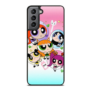 NEW JEANS KPOP X POWERPUFF GIRLS CARTOON Samsung Galaxy S21 Plus Case Cover NEW JEANS KPOP X POWERPUFF GIRLS CARTOON Samsung Galaxy S21 Plus Case Cover