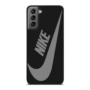 NIKE GREY BLACK LOGO Samsung Galaxy S21 Plus Case Cover