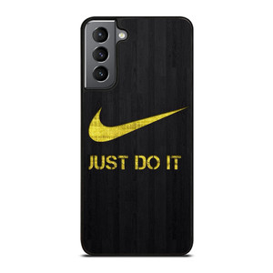 NIKE JUST DO IT WOOD LOGO YELLOW Samsung Galaxy S21 Plus Case Cover NIKE JUST DO IT WOOD LOGO YELLOW Samsung Galaxy S21 Plus Case Cover
