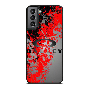 OAKLEY GLASSES RED BLACK LOGO Samsung Galaxy S21 Plus Case Cover