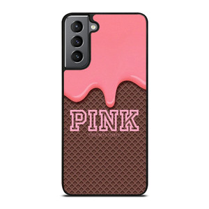 PINK VICTORIA SECRET ICE CREAM Samsung Galaxy S21 Plus Case Cover