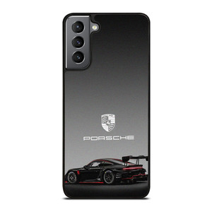 PORSCHE 911 GT3 RS BLACK Samsung Galaxy S21 Plus Case Cover
