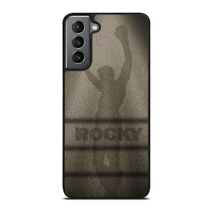 ROCKY BALBOA BOXING SILHOUETTE Samsung Galaxy S21 Plus Case Cover ROCKY BALBOA BOXING SILHOUETTE Samsung Galaxy S21 Plus Case Cover