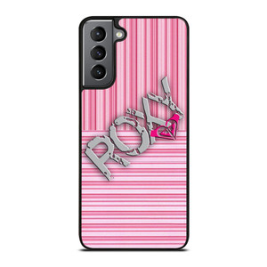 ROXY PINK STRIPE EMBLEM Samsung Galaxy S21 Plus Case Cover