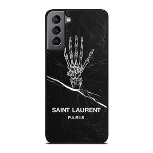 SAINT LAURENT PARIS SKELETON LOGO Samsung Galaxy S21 Plus Case Cover SAINT LAURENT PARIS SKELETON LOGO Samsung Galaxy S21 Plus Case Cover