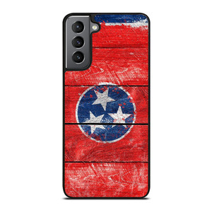 TENNESSEE FLAG WOOD LOGO Samsung Galaxy S21 Plus Case Cover
