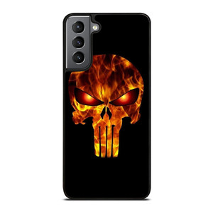 THE PUNISHER BURNED ICON Samsung Galaxy S21 Plus Case Cover THE PUNISHER BURNED ICON Samsung Galaxy S21 Plus Case Cover