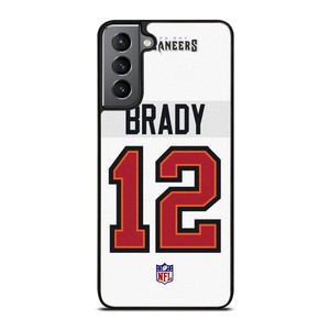 TOM BRADY TAMPA BAY BUCCANEERS WHITE KIT Samsung Galaxy S21 Plus Case Cover