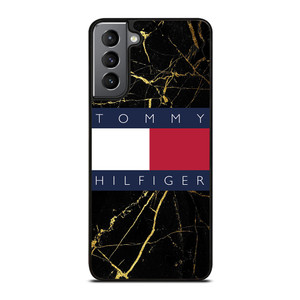TOMMY HILFIGER BLACK GOLD MARBLE Samsung Galaxy S21 Plus Case Cover TOMMY HILFIGER BLACK GOLD MARBLE Samsung Galaxy S21 Plus Case Cover