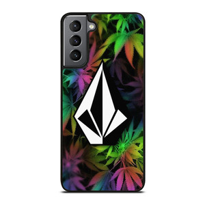 VOLCOM MARIJUANA LEAF Samsung Galaxy S21 Plus Case Cover