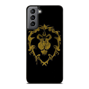 WORLD OF WARCRAFT ALLIANCE BLACK LOGO Samsung Galaxy S21 Plus Case Cover WORLD OF WARCRAFT ALLIANCE BLACK LOGO Samsung Galaxy S21 Plus Case Cover