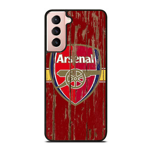 ARSENAL FC RETRO WOOD LOGO Samsung Galaxy S21 Case Cover