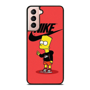 BART SIMPSONS NIKE RED Samsung Galaxy S21 Case Cover BART SIMPSONS NIKE RED Samsung Galaxy S21 Case Cover