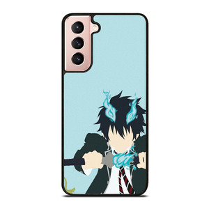 BLUE EXORCIST RIN OKUMURA Samsung Galaxy S21 Case Cover BLUE EXORCIST RIN OKUMURA Samsung Galaxy S21 Case Cover