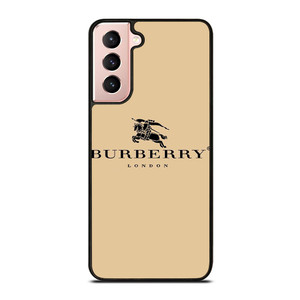 BURBERRY LONDON BROWN LOGO Samsung Galaxy S21 Case Cover BURBERRY LONDON BROWN LOGO Samsung Galaxy S21 Case Cover