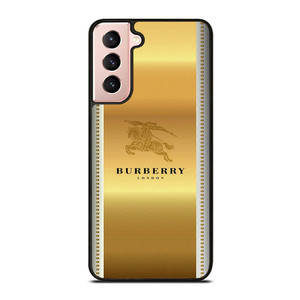 BURBERRY LONDON GOLD LOGO Samsung Galaxy S21 Case Cover BURBERRY LONDON GOLD LOGO Samsung Galaxy S21 Case Cover