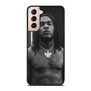 BURNA BOY RAPPER BLACK WHITE Samsung Galaxy S21 Case Cover