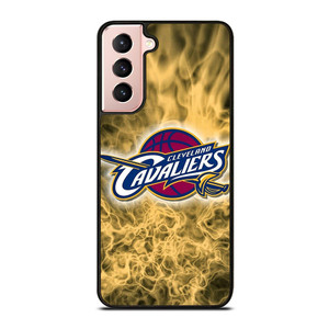 CLEVELAND CAVALIERS BASKETBALL NBA SMOKE Samsung Galaxy S21 Case Cover