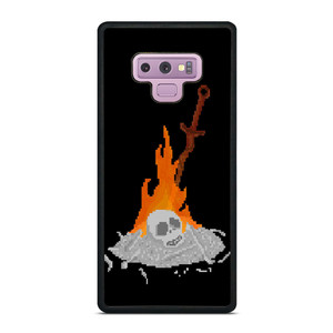DARK SOULS BONFIRE 8 BIT  Samsung Galaxy Note 9 Case Cover