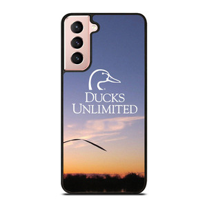 DUCKS UNLIMITED SUNSET LOGO Samsung Galaxy S21 Case Cover DUCKS UNLIMITED SUNSET LOGO Samsung Galaxy S21 Case Cover