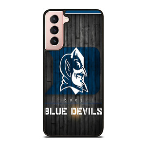 DUKE BLUE DEVILS BASKETBALL WOODEN LOGO Samsung Galaxy S21 Case Cover