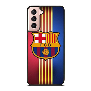 FC BARCELONA STRIPE LOGO Samsung Galaxy S21 Case Cover