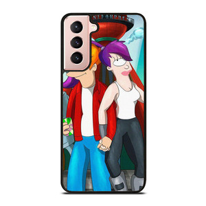 FUTURAMA PHILIP AND LEELA CARTOON Samsung Galaxy S21 Case Cover
