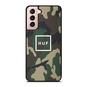 HUF ARMY CAMO LOGO Samsung Galaxy S21 Case Cover HUF ARMY CAMO LOGO Samsung Galaxy S21 Case Cover