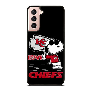 KANSAS CITY CHIEFS NFL SNOOPY Samsung Galaxy S21 Case Cover KANSAS CITY CHIEFS NFL SNOOPY Samsung Galaxy S21 Case Cover