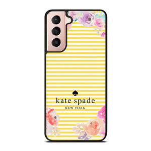 KATE SPADE NEW YORK FLORAL STRIPE Samsung Galaxy S21 Case Cover