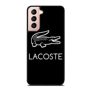 LACOSTE BLACK LINE ART LOGO Samsung Galaxy S21 Case Cover