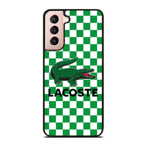 LACOSTE CHECKERBOARD LOGO Samsung Galaxy S21 Case Cover LACOSTE CHECKERBOARD LOGO Samsung Galaxy S21 Case Cover