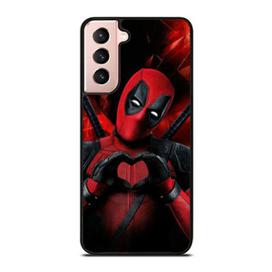 MARVEL DEADPOOL LOVE SIGN Samsung Galaxy S21 Case Cover
