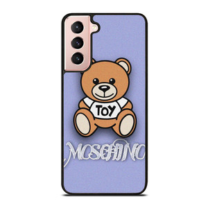 MOSCHINO TOY LOGO PURPLE Samsung Galaxy S21 Case Cover