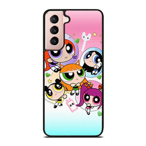 NEW JEANS KPOP X POWERPUFF GIRLS CARTOON Samsung Galaxy S21 Case Cover NEW JEANS KPOP X POWERPUFF GIRLS CARTOON Samsung Galaxy S21 Case Cover