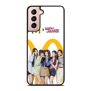 NEWJEANS X MCDONALDS KPOP Samsung Galaxy S21 Case Cover NEWJEANS X MCDONALDS KPOP Samsung Galaxy S21 Case Cover