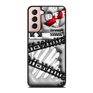 OFF WHITE 3D ART Samsung Galaxy S21 Case Cover