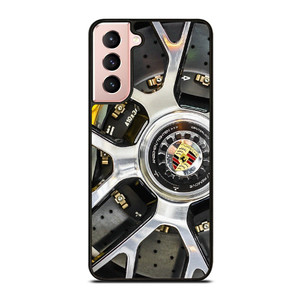 PORSCHE WHEEL CHROME Samsung Galaxy S21 Case Cover PORSCHE WHEEL CHROME Samsung Galaxy S21 Case Cover