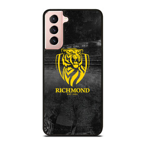 RICHMOND TIGERS SYMBOL BLACK Samsung Galaxy S21 Case Cover RICHMOND TIGERS SYMBOL BLACK Samsung Galaxy S21 Case Cover